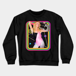 Lady with the Boombox Crewneck Sweatshirt